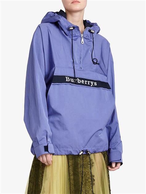 Burberry Logo Padded Anorak on SALE 